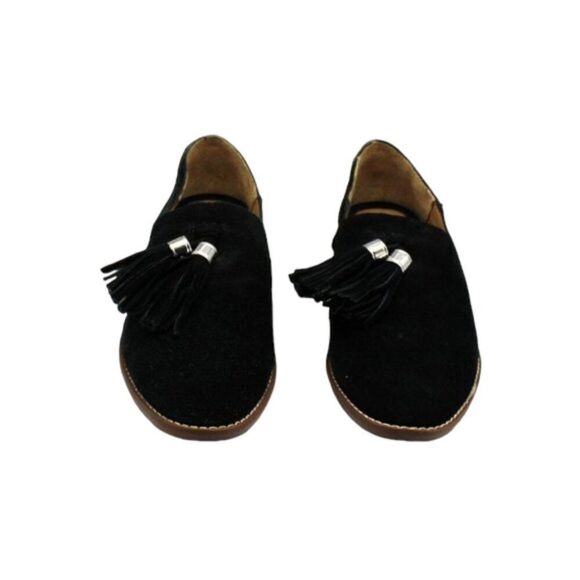 Franco Sarto Womens Black Loafers - Picture 2 of 8